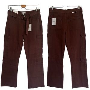 FOREVER 21 Mid Rise Straight Cargo Pant